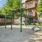 a playground in a neighborhood